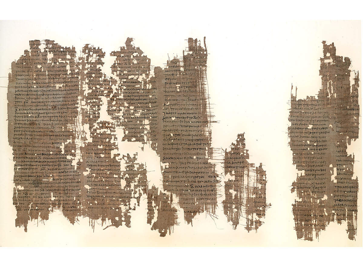 Papyrus fragments