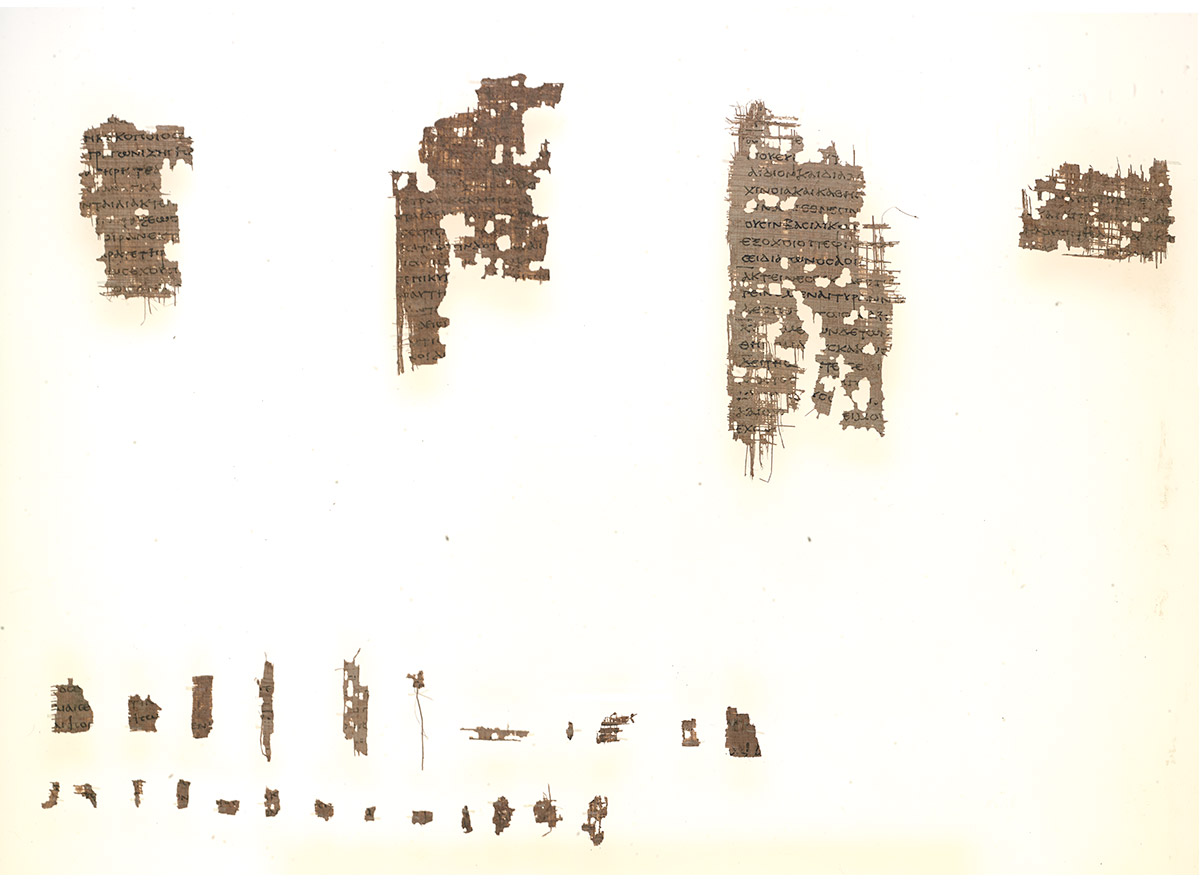 Papyrus fragments